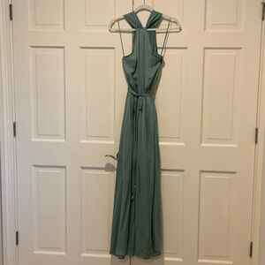 Chic Teal Maxi Dress